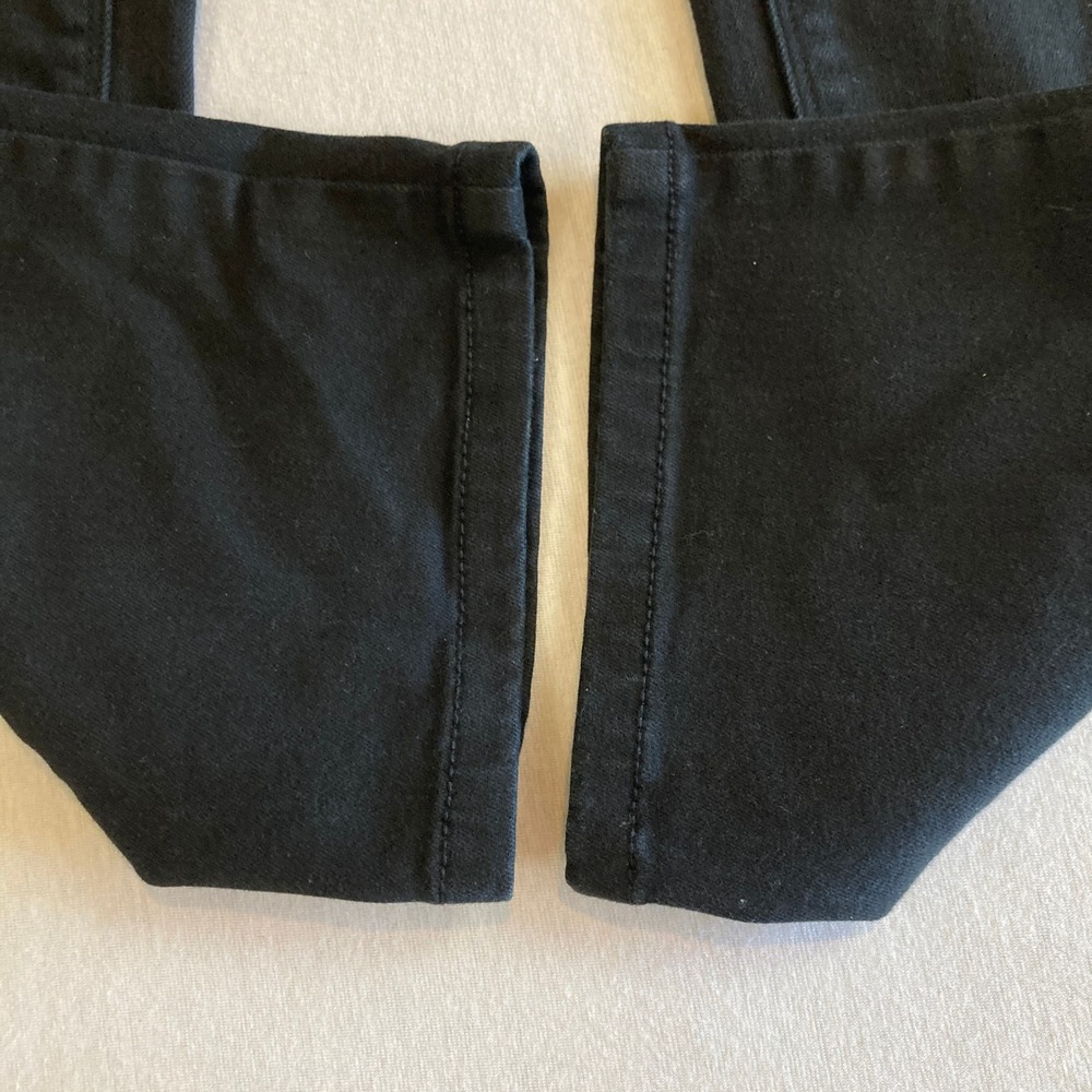 J.Jill Jeans Womens 12 (31x29) Black High-Rise Straight Leg Stretch WPT145141 - Picture 8 of 14